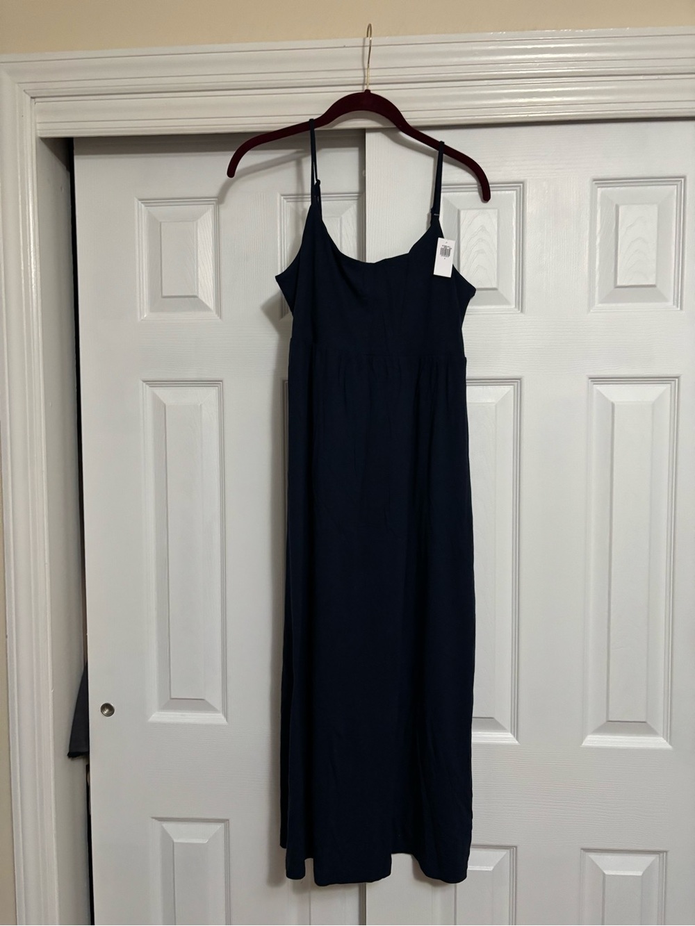 ☀️☀️$10 SALE☀️☀️NWT Old Navy Navy Maxi Slip Dress with Spaghetti Straps